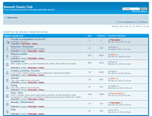 Tablet Screenshot of forum.renaultcc.sk